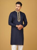 Premium Cotton Panjabi for Men - 001 - Image 3