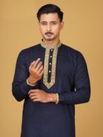 Premium Cotton Panjabi for Men - 001 - Image 2
