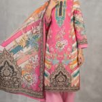 Zamzam Digital Print Cotton Three Piece - 002