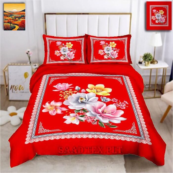 Comfort Touch Home Collection Bedsheet-H4 - Image 1