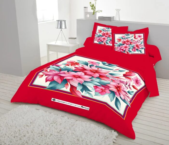 Luxury Twill Cotton Pakiza Collection Bedsheet-P7 - Image 1
