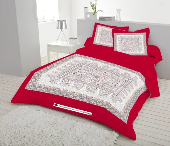 Luxury Twill Cotton Pakiza Collection Bedsheet-P9 - Image 1