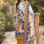 Zamzam Digital Print Cotton Three Piece - 006