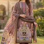 Zamzam Digital Print Cotton Three Piece - 005