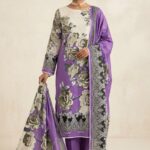 Zamzam Digital Print Cotton Three Piece - 0091