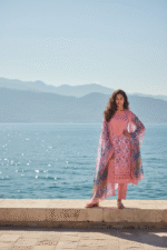 Marshall Luxury Cotton Embroidery Three Piece - 0092 - Image 2