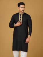 Premium Cotton Panjabi for Men - 007 - Image 2