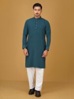 Premium Cotton Panjabi for Men - 008 - Image 3