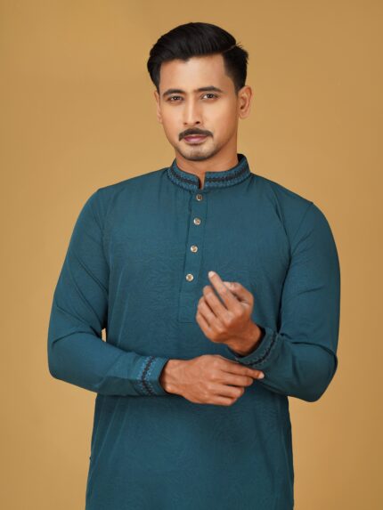 Premium Cotton Panjabi for Men - 008