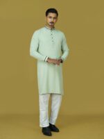 Premium Cotton Panjabi for Men - 003 - Image 3