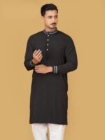 Premium Cotton Panjabi for Men - 004 - Image 2